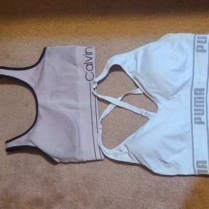 2 sports bras